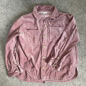 Madewell Corduroy shirt/jacket